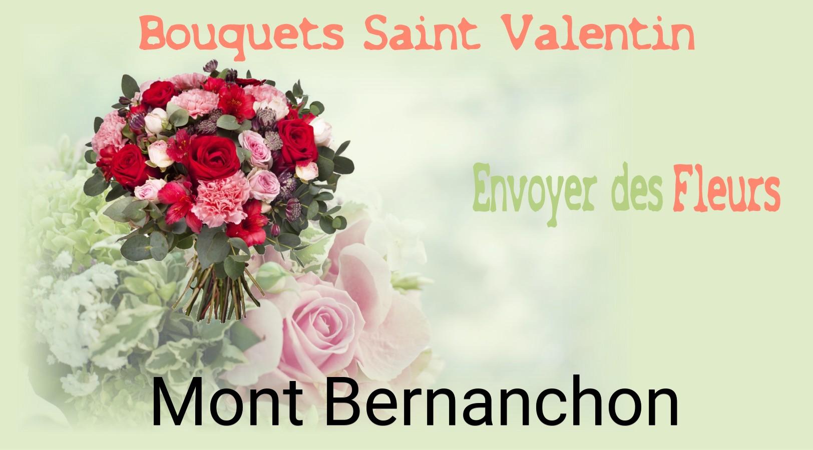Roses de Saint-Valentin livrées à Mont-Bernanchon